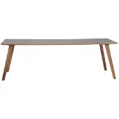 Giga Meubel Eettafel Oslo Mangohout Naturel 200cm