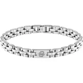 BOSS Armband van roestvrij staal met Double B-monogram