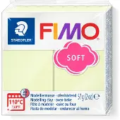 Staedtler 8020-105 Modelbouwmassa Fimo soft, vanille