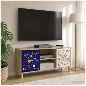 vidaXL TV-kast MAINZ, 102 x 33 x 50 cm, Sonoma houtvezelplaat