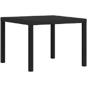 vidaXL Tuinset, 5-delig, antraciet en taupe, kunststof (PP)