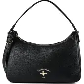 U.S. POLO ASSN. Handtas 'STANFORD' zwart