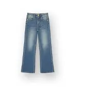 Vingino Meisjes Straight Flare Jeans Claire Meisje Blauw 110