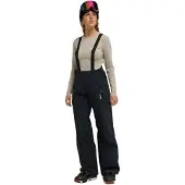 Roxy - Dames skibroeken - 20K Wanderline Pant True Black voor Dames - Maat M - Zwart