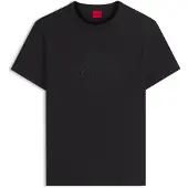 HUGO Regular fit t-shirt met ronde hals model 'Damacia_10'