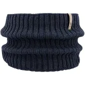 Maximo - Kid's Tube gerippt - Sjaal One Size, blauw