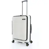National Geographic Uitbreidbare Harde Koffer / Trolley / Reiskoffer - 67.8 cm (Medium) - Lodge - Wit - Wit / Medium