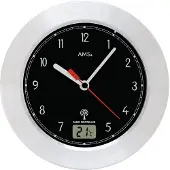 AMS 5919 moderne radiografische wandklok voor de badkamer.
