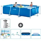Intex Rechthoekig zwembad - 300x200x75 cm - 6-delig - Model S20046