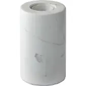 Osram Decor Marble Base, tafellamp, wit marmer, E27 fitting, dimbaar, schakelaar, stoffen kabel, 80mm