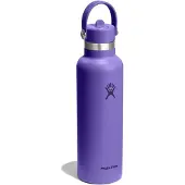 Hydroflask - Standard Flex Straw Cap - Isoleerfles 621 ml, purper