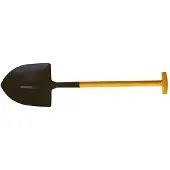 Darman Wooden Crutch Handle Pointed Schop