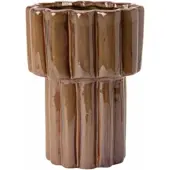 Fonq Ceramic Vaas H26 cm - Brown