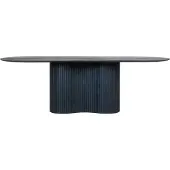 Giga Meubel Eettafel Ava Ovaal Zwart 240cm