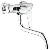 GROHE Eurodisc Cosmopolitan wandkraan chroom