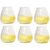 Cosy & Trendy Lowboy Kaarsen - Buitenkaarsen - Citronella Kaarsen ø 10 cm - 6 stuks