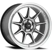 König Countergram 18x8.5 5x100 ET40 Hyper Chrome / Machined Lip