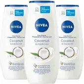 Nivea 3x Douchegel Coconut & Jojoba Oil 250 Ml