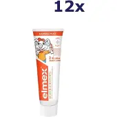 Elmex 12x tandpasta 2-6 jaar 50ml
