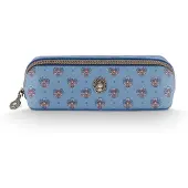 Pip studio Toilettas Bags Cyrille Cosmetic Bag Small Jaipur Flower Blue 20x7,5x7,5cm