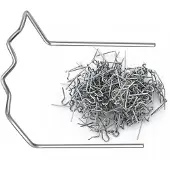 Rosfix Nietjes voor Plastic 90° - 0,8mm, 100 Stuks - Kunststof, Duurzaam, Precisie