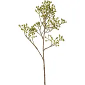Emerald - Kunstbloem Rozenbottel mini 65cm groen - Kunstplant voor binnen