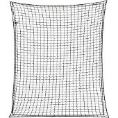 Syfax Aanhangwagennet elastisch touw 3,5x3 m polypropeen zwart