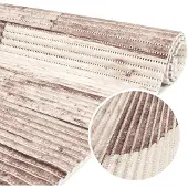 ANRO Badmat Houtlook 130x220cm Antislip Douchemat Afwasbaar Sneldrogend