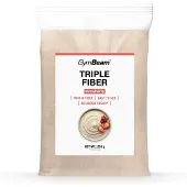 GymBeam Drievoudige vezel 250 g aardbei