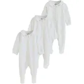 Next - Meisjes - Set van 3 babypyjama's - Wit