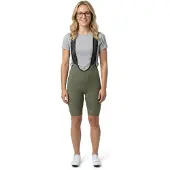 Bioracer - Women's Icon Bibshorts - Fietsbroek XXL, olijfgroen