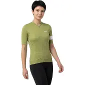 Rapha - Women's Core Jersey - Fietsshirt L, groen/olijfgroen