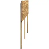 vidaXL Live Edge Hoofdbord ROSTOCK Wit 160 cm Massief Acacia Hout