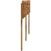 vidaXL Live Edge Hoofdbord ROSTOCK Naturel 200 cm Massief Acacia Hout