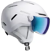 Atomic Savor Visor Stereo, skihelm met vizier, wit