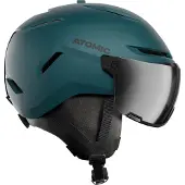 Atomic Savor Visor Stereo, skihelm met vizier, grijs