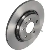 Brembo 17-20 Audi A4 Rear Premium UV Coated OE Equivalent Rotor