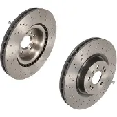 Brembo Remschijf 09A95821 voorkant, geventileerd, sterk gecarboniseerd, 1 Stuk