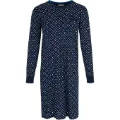Pastunette Katoenen heren nachthemd donkerblauw -S | Maat S