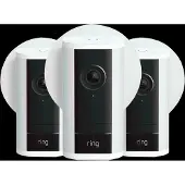 Ring Spotlight Camera Pro 2e Generatie Stekker Wit 3-Pack
