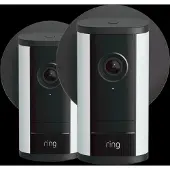 Ring Spotlight Camera Pro 2e Generatie Stekker Zwart Duo Pack