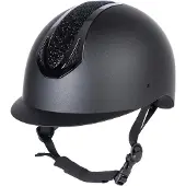 Harry's Horse Veiligheidscap Pro F2 Matt Crystal-Black-Black-XS