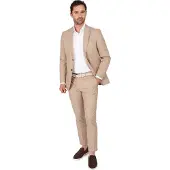 Suitable Kostuum Accessible Beige