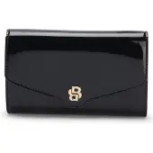 BOSS Clutch van imitatieleer met Double B-monogram