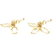 Georg Jensen kersttafeldecoratie 2026 Goud, 2 delig