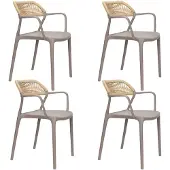 Housecraft living Jara Tuinstoel - Set van 4