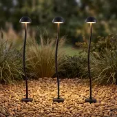 LINDBY Buitenverlichting , Soremi, Zwart, Aluminium, Modern