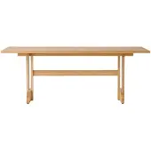 Audo Copenhagen Puffin Eettafel Oak Veneer | 200x95 cm