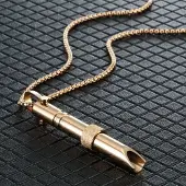 MaxPower (rosé goud) Voor ademhalingsoefeningen Mindful Anapana Ademhalingsketting Angstverlichting Ketting Dames