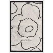 Marimekko Piirto Unikko Gastendoek 30x50 Cm - Handdoeken & badhanddoeken Katoen Offwhite - 073798-190